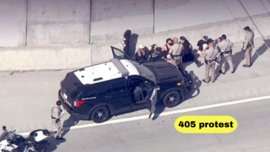 405 protest